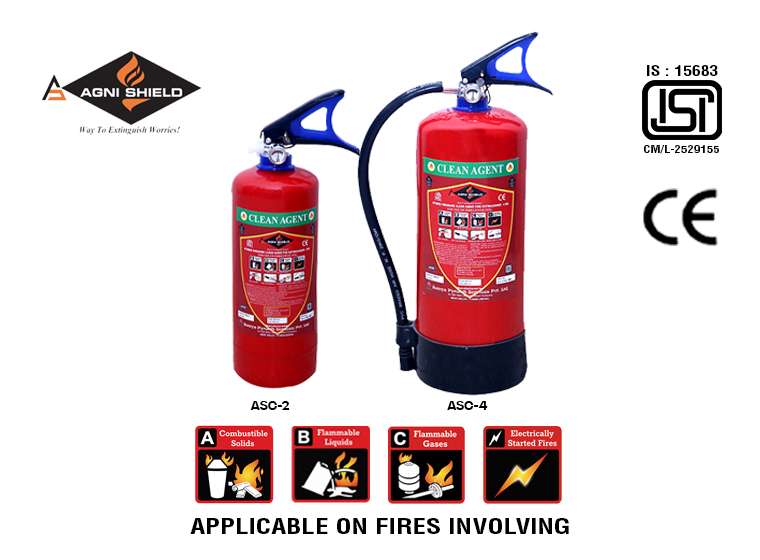 Fire Extinguisher India | Buy the Best Clean Agent Fire Extinguisher