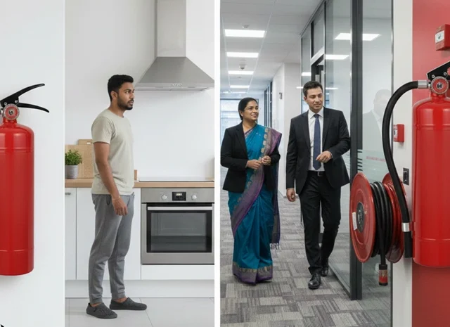 Fire Extinguisher in Delhi, Complete Fire Safety Solutions for Residential and Commercial Spaces