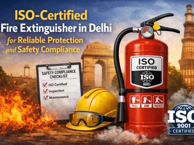 ISO-Certified Fire Extinguisher in Delhi for Reliable Protection and Safety Compliance