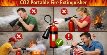 Mistakes People Make When Handling a CO2 Portable Fire Extinguisher