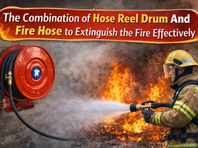 The Combination of Hose Reel Drum And Fire Hose to Extinguish the Fire Effectively