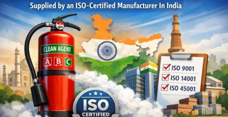 Use a Clean Agent Fire Extinguisher, Supplied by an ISO-Certified Manufacturer In India