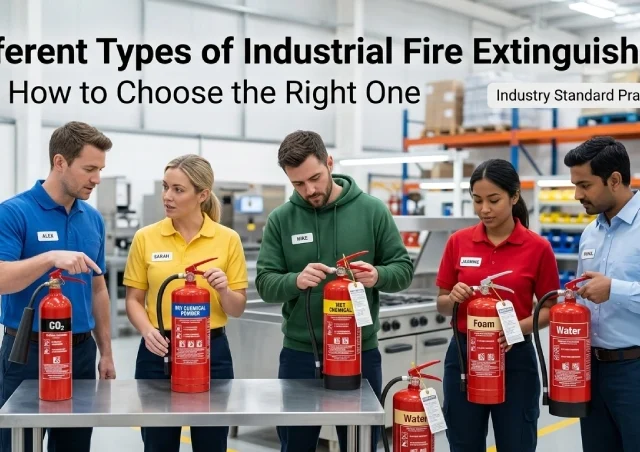 Different Types of Industrial Fire Extinguishers and How to Choose the Right One