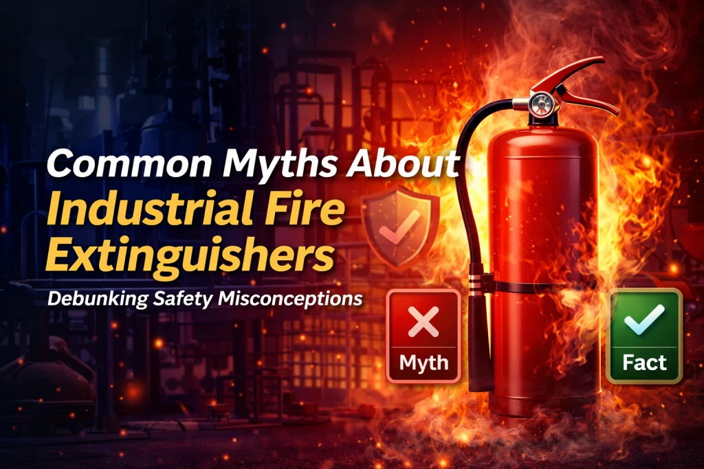 Unlock the Common Myths About an Industrial Fire Extinguisher