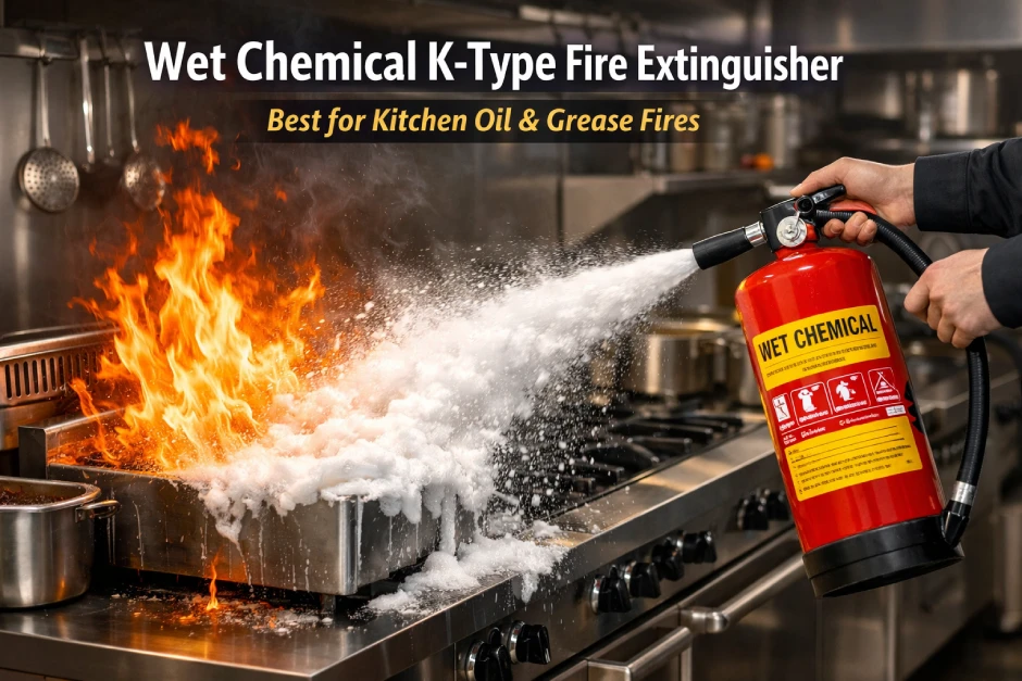 Wet Chemical K-Type Fire Extinguishers | Complete Fire Protection