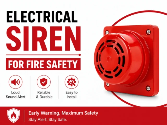 Electrical Siren for Fire Safety