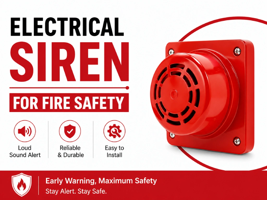 Electrical Siren for Fire Safety