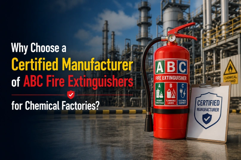 Why Choose a Certified Manufacturer of ABC Fire Extinguishers for Chemical Factories?