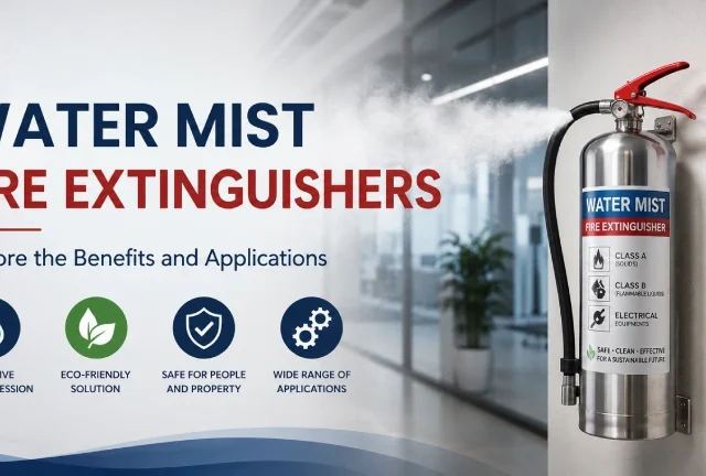 Water Mist Fire Extinguishers – Explore the Benefits and Applications