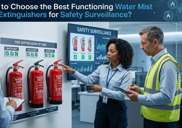 How to Choose the Best Functioning Water Mist Fire Extinguishers for Safety Surveillance?