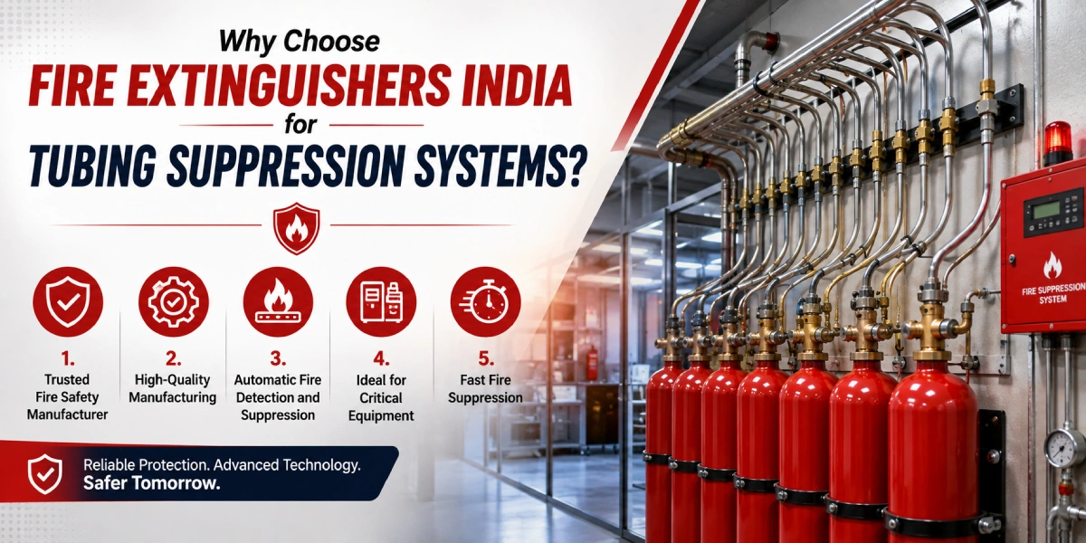 Why Choose Fire Extinguishers India for Tubing Suppression Systems